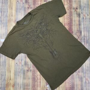 THE GREEN PROJECT WOMENS MUSIC DECO TEE SIZE S